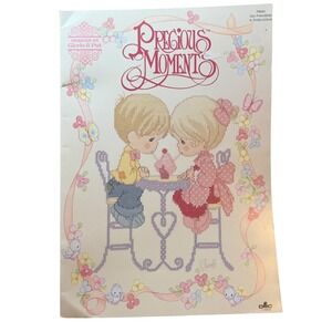 Precious Moments Cross Stitch Pattern Book PM42 Our Friendship is Soda Licious